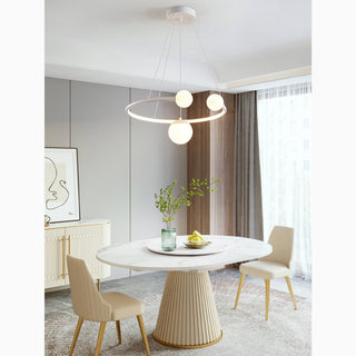 MIRODEMI® Broc Pendant Lamp in the Shape of Hanging Ball for Bedroom, Dining Room image | luxury lighting | pendant lamps