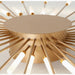 MIRODEMI® Brugg | Modern LED golden Dandelion Ceiling Light