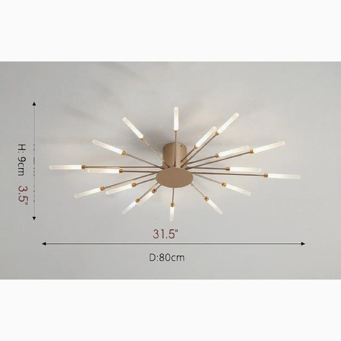 MIRODEMI® Brugg | Modern LED Dandelion Ceiling Lamp