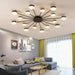 MIRODEMI® Buchs | Floral shaped LED Ceiling Chandelier