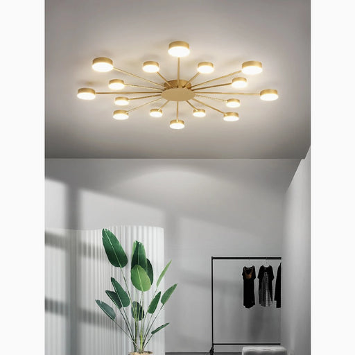 MIRODEMI® Buchs | Floral shaped LED  Chandelier