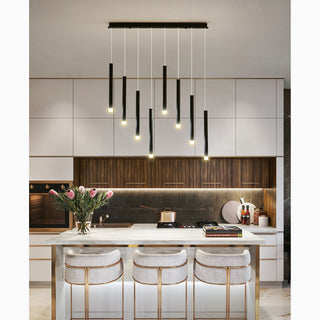 MIRODEMI Burgdorf Black Pendant Lamp In A Nordic Style Kitchen Island Decor