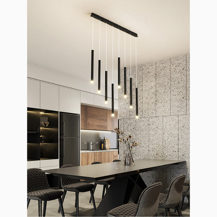 MIRODEMI Burgdorf Black Pendant Lamp In A Nordic Style Kitchen Decor