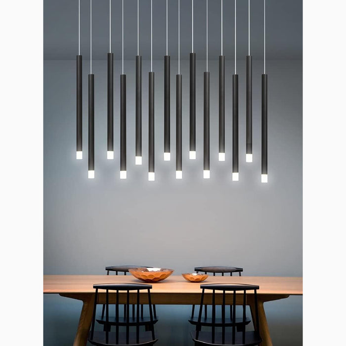 MIRODEMI Burgdorf Black Pendant Lamp In A Nordic Style Decoration For Kitchen