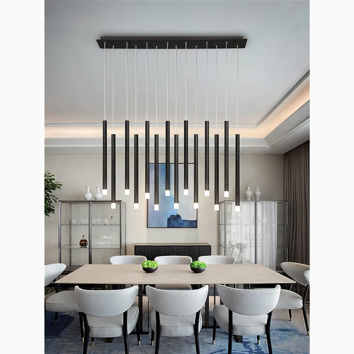 MIRODEMI Burgdorf Black Pendant Lamp In A Nordic Style For Living Room