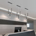 MIRODEMI Burgdorf Black Pendant Chandelier In A Nordic Style For Office