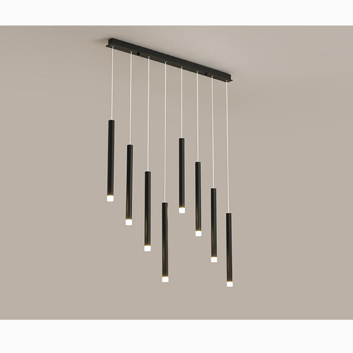 MIRODEMI Burgdorf Black Pendant Chandelier In A Nordic Style Light On