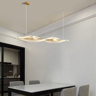 MIRODEMI® Bürgenstock | Spiral Refined Chandelier in a Nordic Style for Restaurant