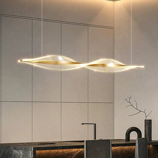 MIRODEMI® Bürgenstock | Spiral Elegant Chandelier in a Nordic Style for Restaurant