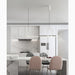 MIRODEMI Bussigny-près-Lausanne Nordic Pendant Lamp With A Long Strip For Kitchen