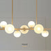 MIRODEMI® Ca' d'Andrea | Modern Gold Pearls Lighting for Kitchen