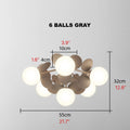 MIRODEMI® Cabella Ligure | Creative Flower Branch LED Ceiling Lamp for Kitchen Island