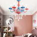 MIRODEMI® Cabras | Multi-color Chandelier for Kids Bedroom