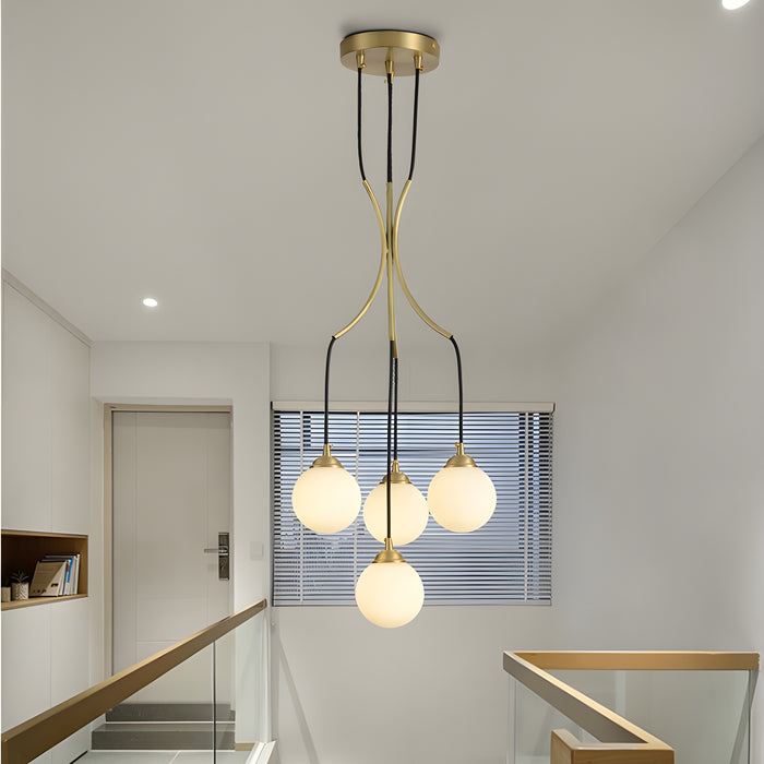 MIRODEMI Cabris | Designer Nordic Modern Long Glass Balls Lighting Fixture for Home Interior