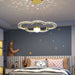 MIRODEMI® Caccamo | Cloud with Stars Shape Lighting for Bedroom