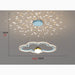 MIRODEMI® Caccamo | Cloud with Stars Shape Chandelier for Hotel