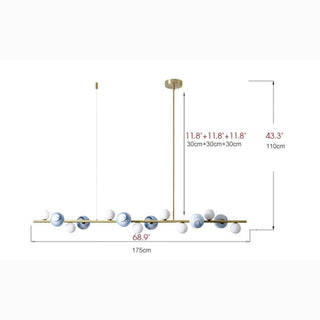 MIRODEMI® Cadegliano-Viconago | Horizontal Linear Lighting for Dining Room