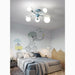 MIRODEMI® Cadelbosco di Sopra | Colorful Ceiling Lights for Children's Bedroom Blue Color
