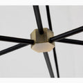 MIRODEMI® Cadorago | Black Ultramodern Design Pivot Pendant Chandelier For Kitchen