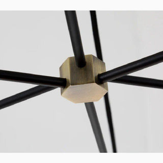 MIRODEMI® Cadorago | Black Ultramodern Design Pivot Pendant Chandelier For Kitchen