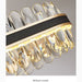 MIRODEMI® Caerano di San Marco | Postmodern Round Crystal Leather LED Chandelier Detailed