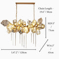 MIRODEMI Cafasse | Postmodern Creative Luxury K9 Crystal Chandelier with Warm Light