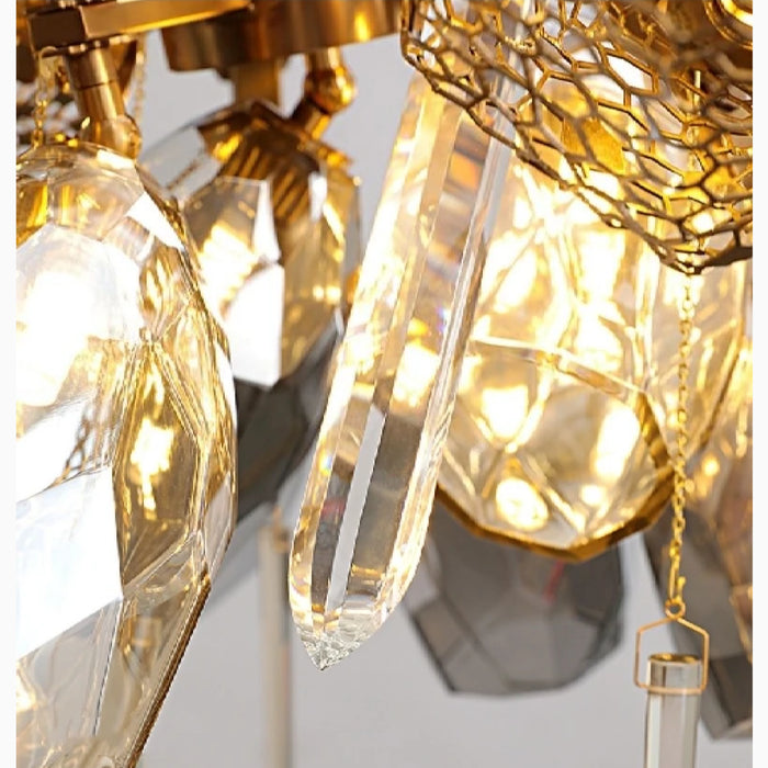 MIRODEMI® Cafasse | Postmodern Creative Luxury K9 Crystal Chandelier In Details