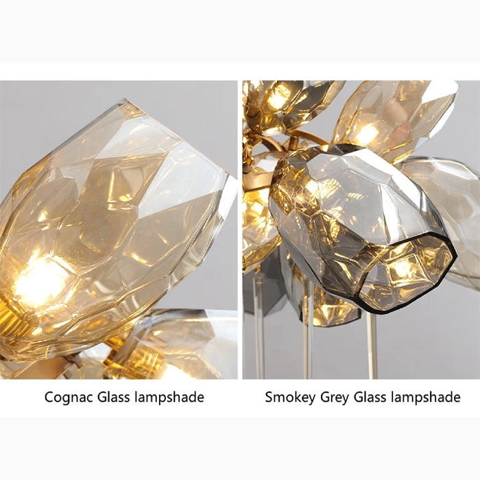 MIRODEMI® Cafasse | Postmodern Creative Luxury K9 Crystal Chandelier Lampshade Details