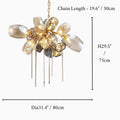 MIRODEMI Cafasse | Postmodern Creative Luxury K9 Crystal Chandelier Small Size