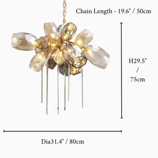 MIRODEMI Cafasse | Postmodern Creative Luxury K9 Crystal Chandelier Small Size