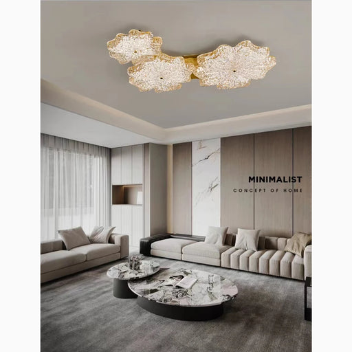 MIRODEMI® Caggiano | Nordic Creative Leaf-Shaped Ceiling Modern LED Chandelier For Living Room