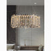 MIRODEMI® Cagnano Amiterno | Posh Large LED Crystal Pendant Chandelier For Bedroom