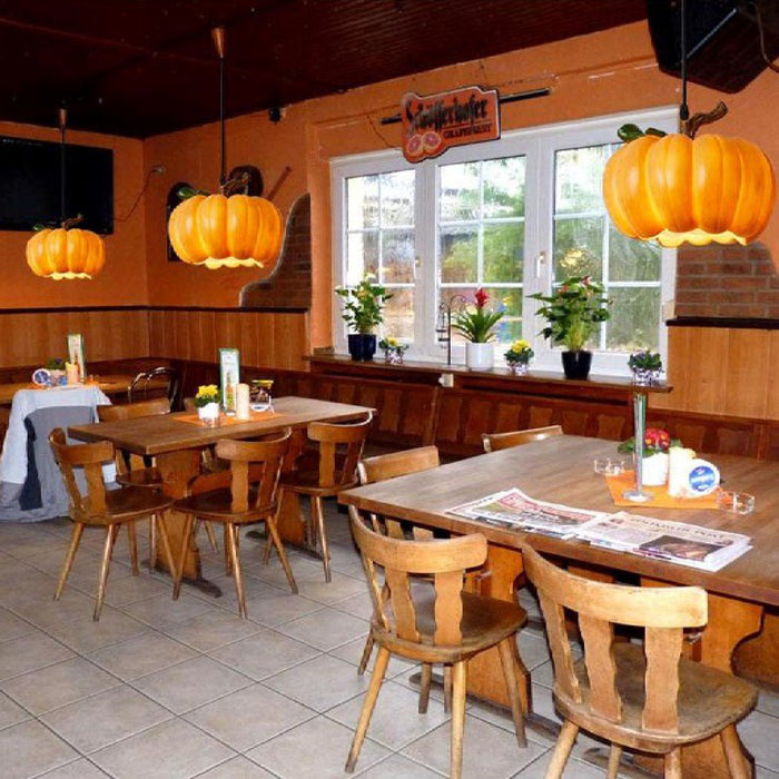 MIRODEMI® Camporosso | Gorgeous Japanese Vintage Designer Pendant Pumpkin Lamp for Hotel, Cafe image | luxury lighting | pumpkin lamps | cafe decor