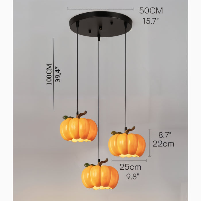 Camporosso | Orange Pumpkin Lamp for Cafe