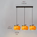 MIRODEMI® Camporosso | Japanese Vintage Designer Pendant Pumpkin Lamp for Hotel, Cafe image | luxury lighting | pumpkin shaped lamps | cafe decor