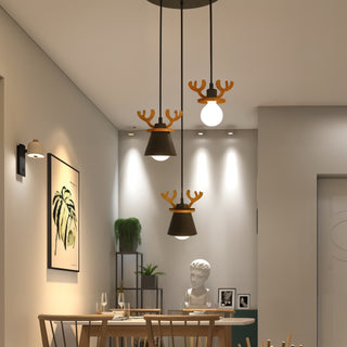 Cap-d'Ail | Creative Ceiling Light with Deer Antlers Design