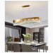 MIRODEMI Capo Noli New Modern Wave-Shaped Crystal Chandelier For Dining Room Decoration