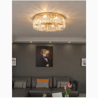 Carcare | Eminent Drum Crystal Chandelier for Ceiling