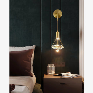 MIRODEMI® Catarroja | High quality copper wall light fixture | wall sconce | gold wall lamp