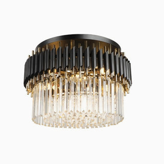 MIRODEMI® Ceriale | Grand Black Modern Crystal 