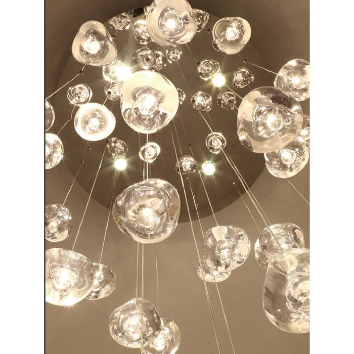 MIRODEMI® Cernobbio | Staircase Hanging Crystal Lamp