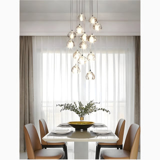 Modern Stylish LED Crystal Pendant Chandelier from Mirodemi for Dining Room