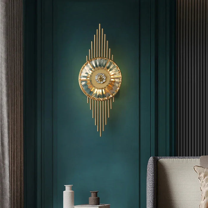 MIRODEMI® Ceuta | Gold decoration wall light | wall sconces | wall light