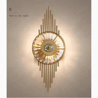 MIRODEMI® Ceuta | Gold decoration wall light | wall sconces | wall light