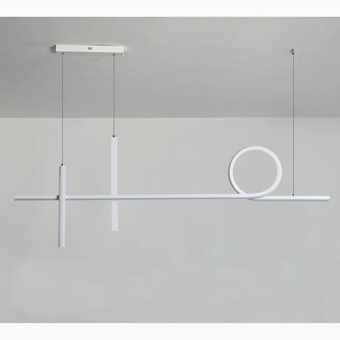 MIRODEMI Chateau-d'Oex LED Chandelier In A Minimalistic Style White 