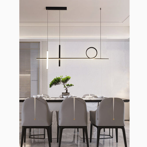 MIRODEMI Chateau-d'Oex LED Chandelier In A Minimalist Style For Dining Room