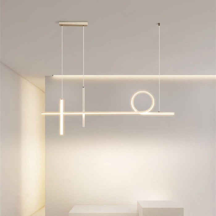 MIRODEMI Chateau-d'Oex LED Chandelier In A Minimalist Style White Color