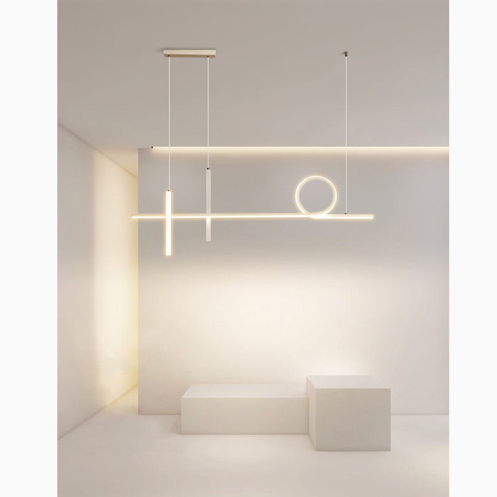 MIRODEMI Chateau-d'Oex LED Chandelier In A Minimalist Style White Decor
