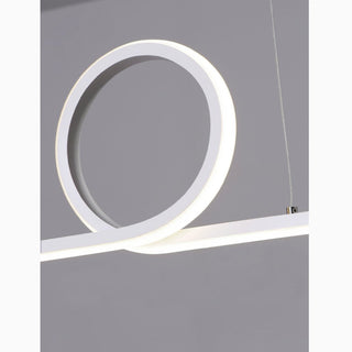 MIRODEMI Chateau-d'Oex LED Chandelier In A Minimalist Style White Detail