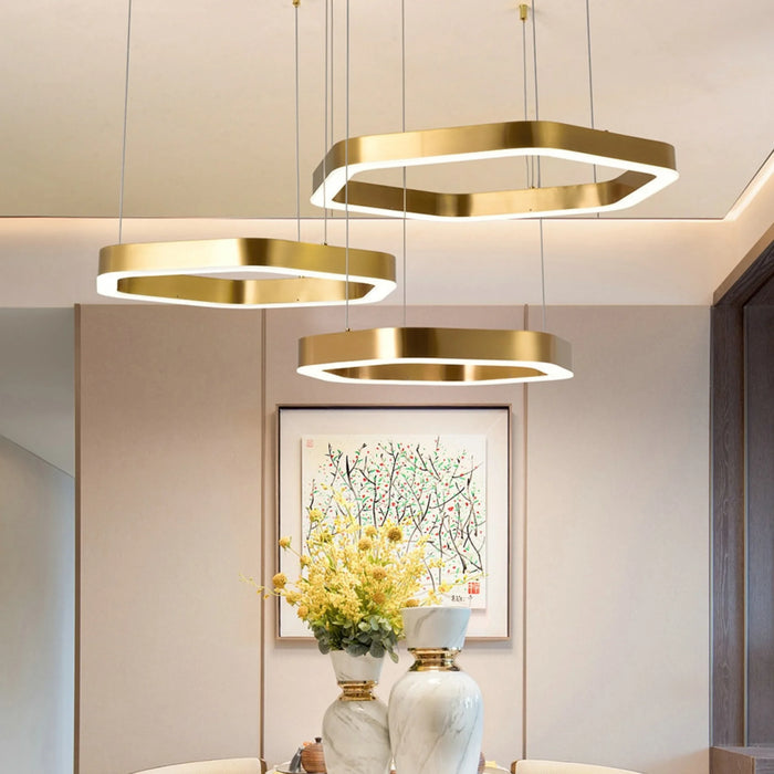 MIRODEMI® Châtelet | Luxury Gold Chandelier for Living room